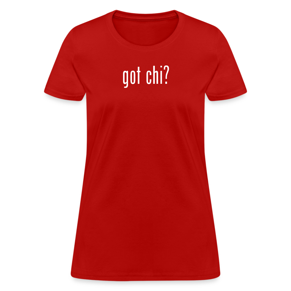 Got Chi? Women's T-Shirt - red