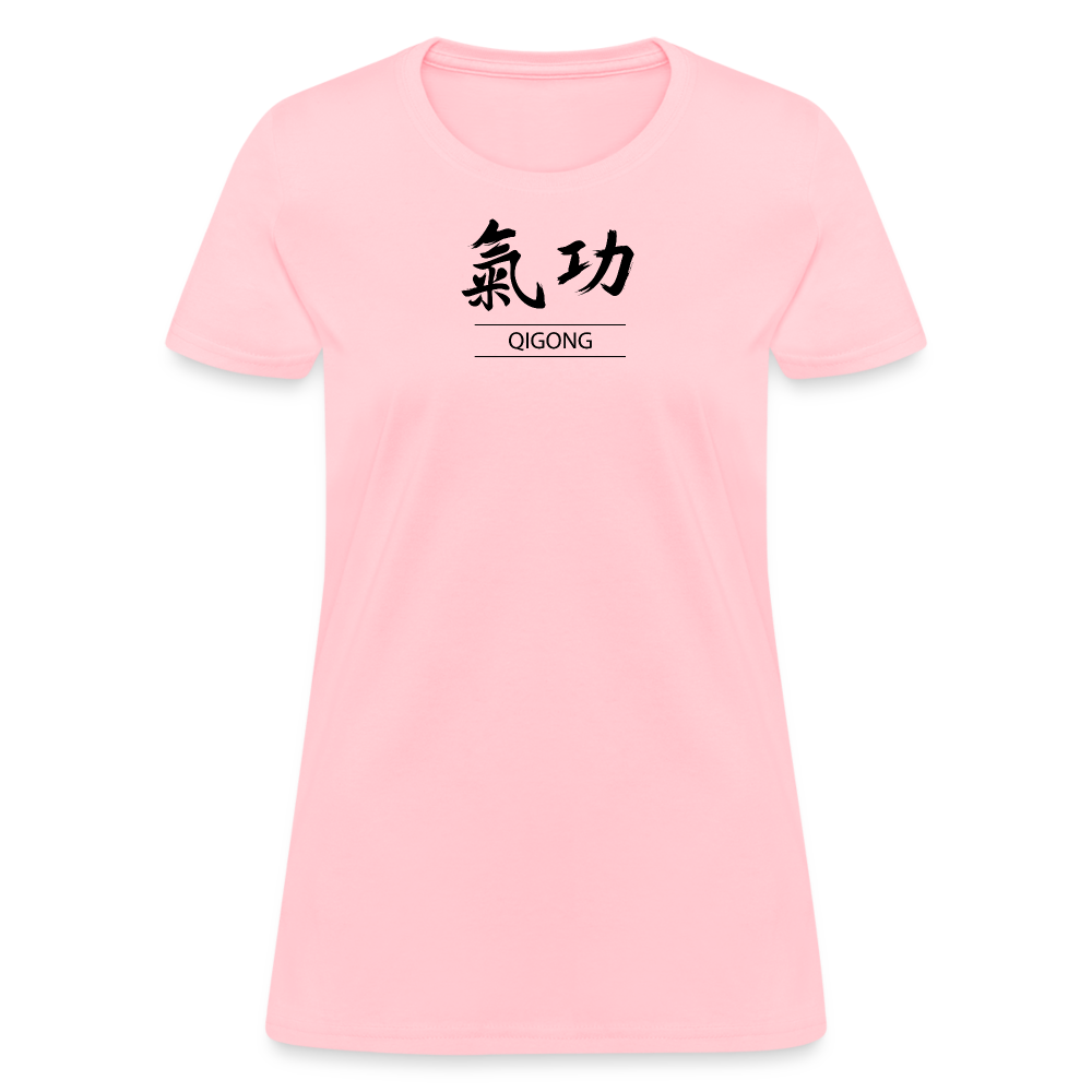 Qigong Kanji Women's T-Shirt - pink