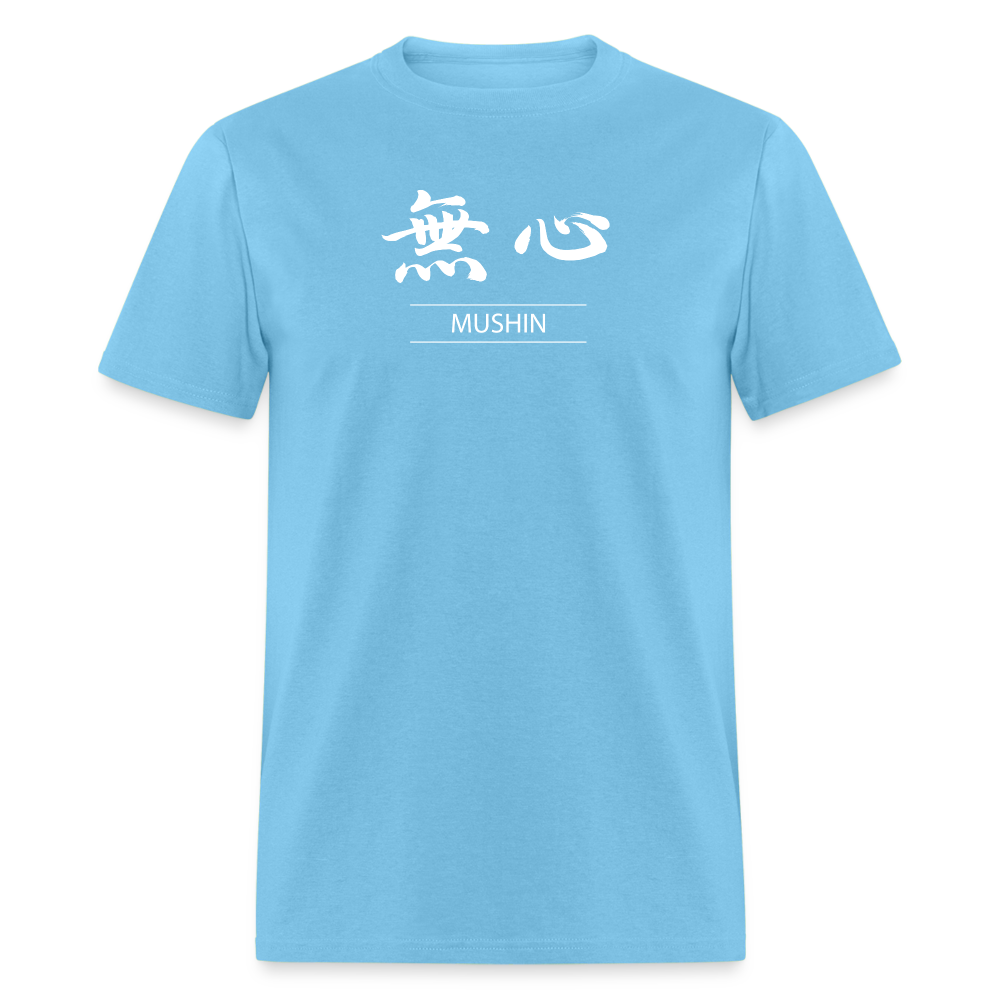 Mushin Kanji Men's T-Shirt - aquatic blue