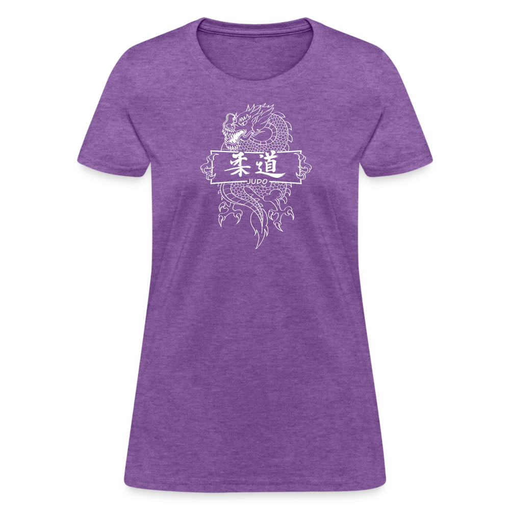 Dragon Judo Women's T-Shirt - purple heather