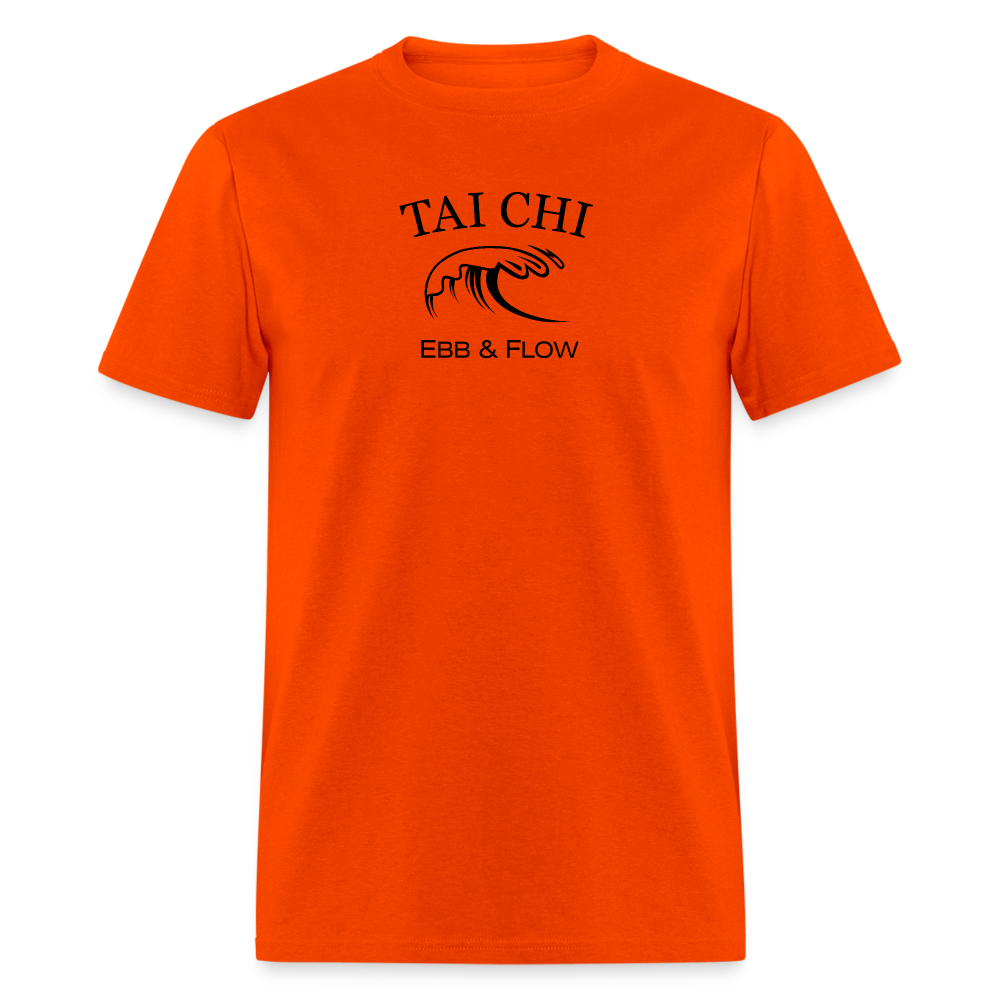 Tai Chi Ebb & Flow Men's T-Shirt - orange