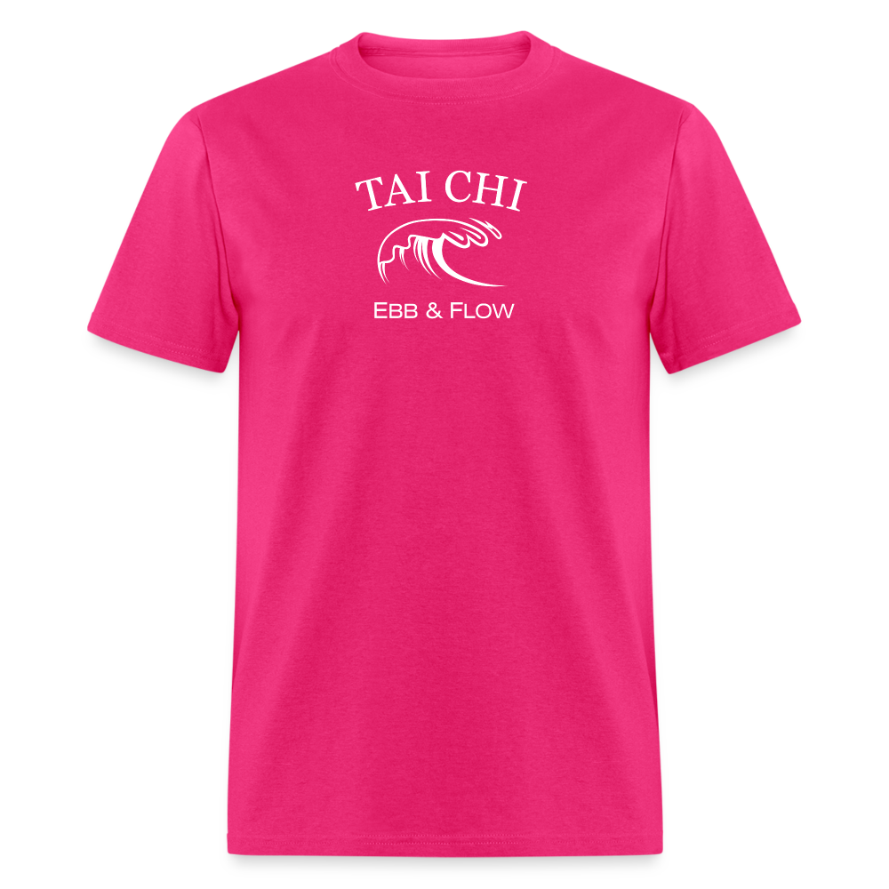 Tai Chi Ebb & Flow Men's T-Shirt - fuchsia