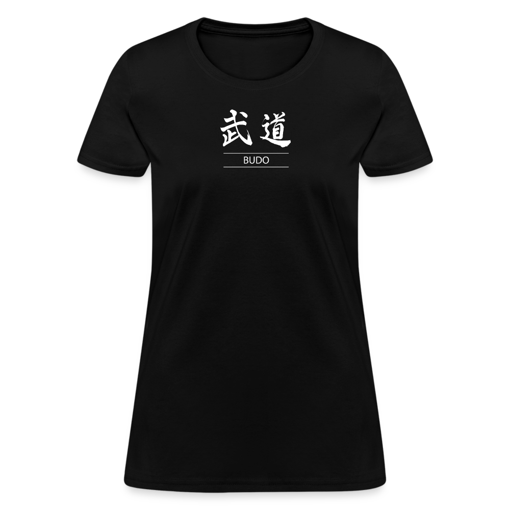 Budo Kanji Women's T-Shirt - black