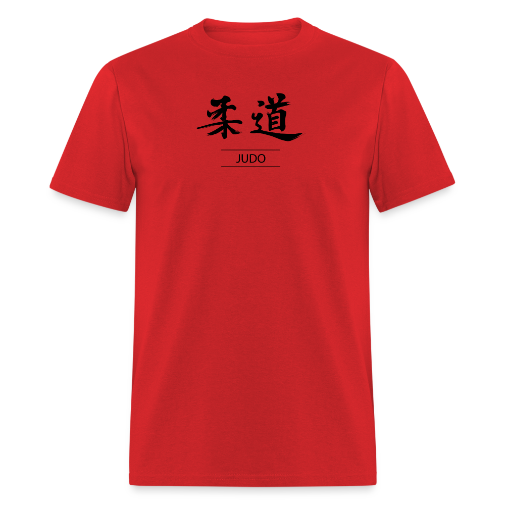 Judo Kanji Men's T-Shirt - red