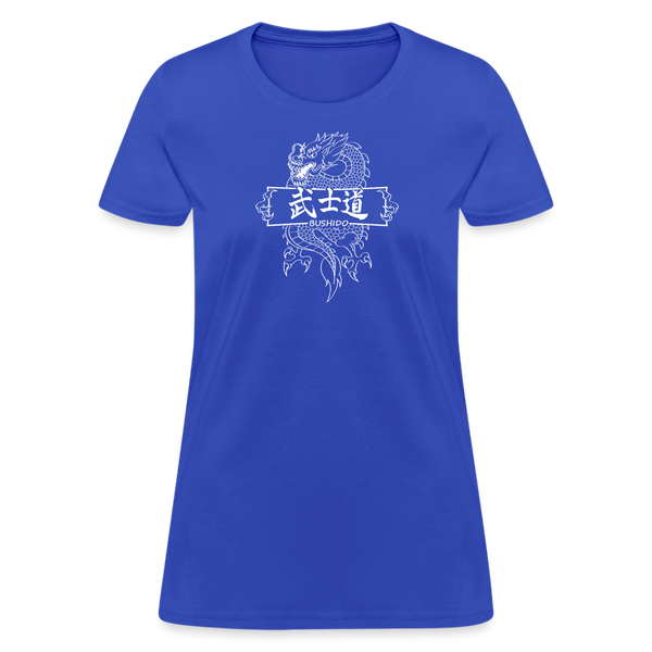 Dragon Bushido Women's T-Shirt - royal blue