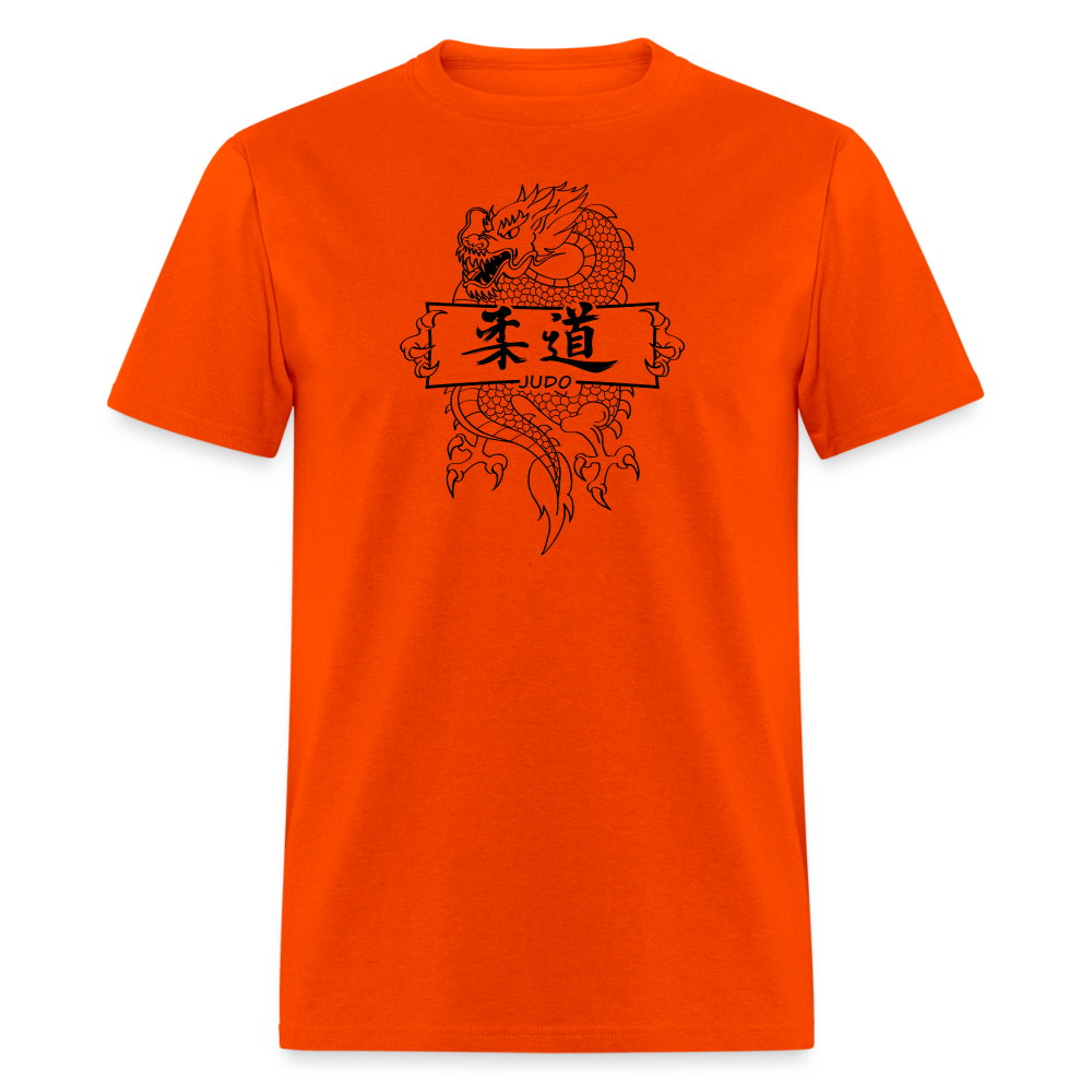 Dragon Judo Men's T-Shirt - orange