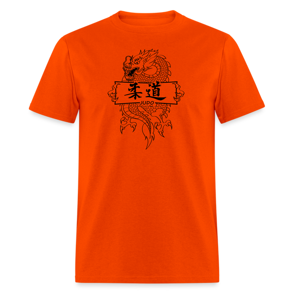 Dragon Judo Men's T-Shirt - orange