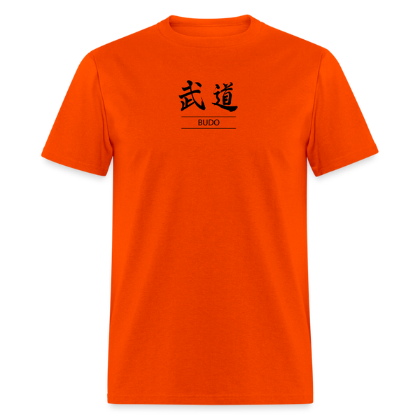 Budo Kanji Men's T-Shirt - orange