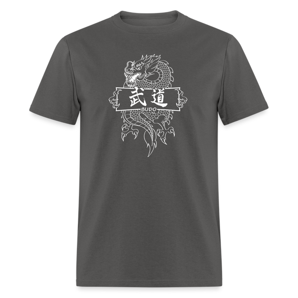 Dragon Budo Men's T-Shirt - charcoal