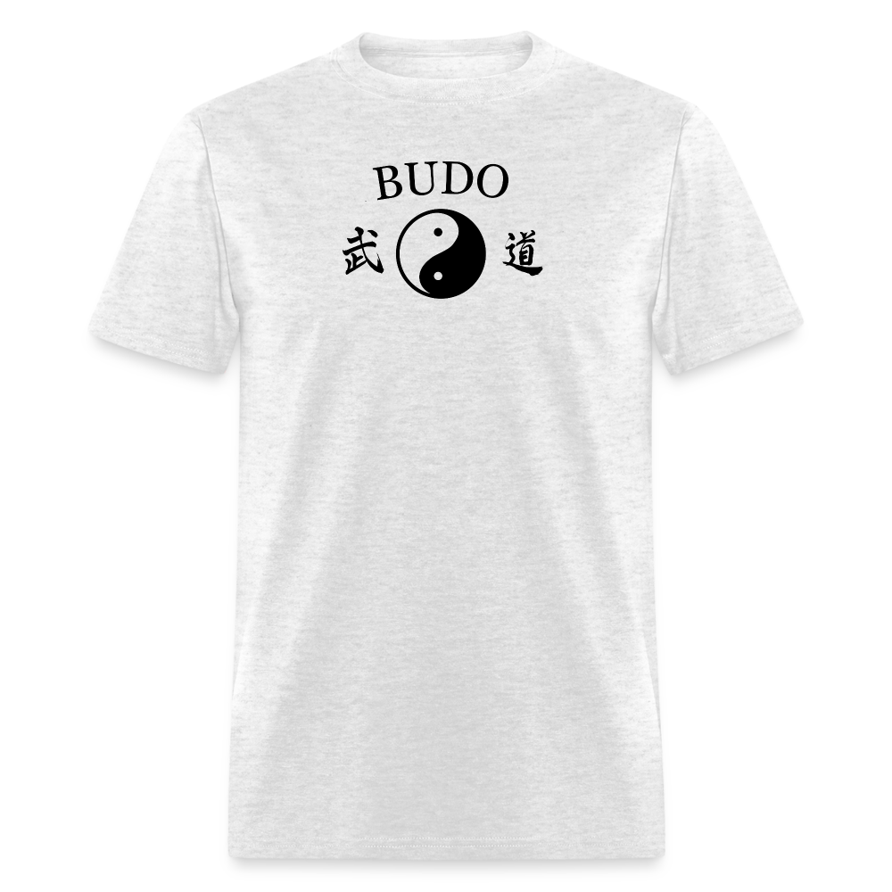 Budo Yin and Yang Men's T-Shirt - light heather gray