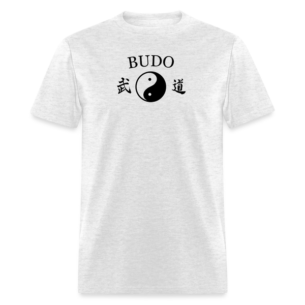 Budo Yin and Yang Men's T-Shirt - light heather gray