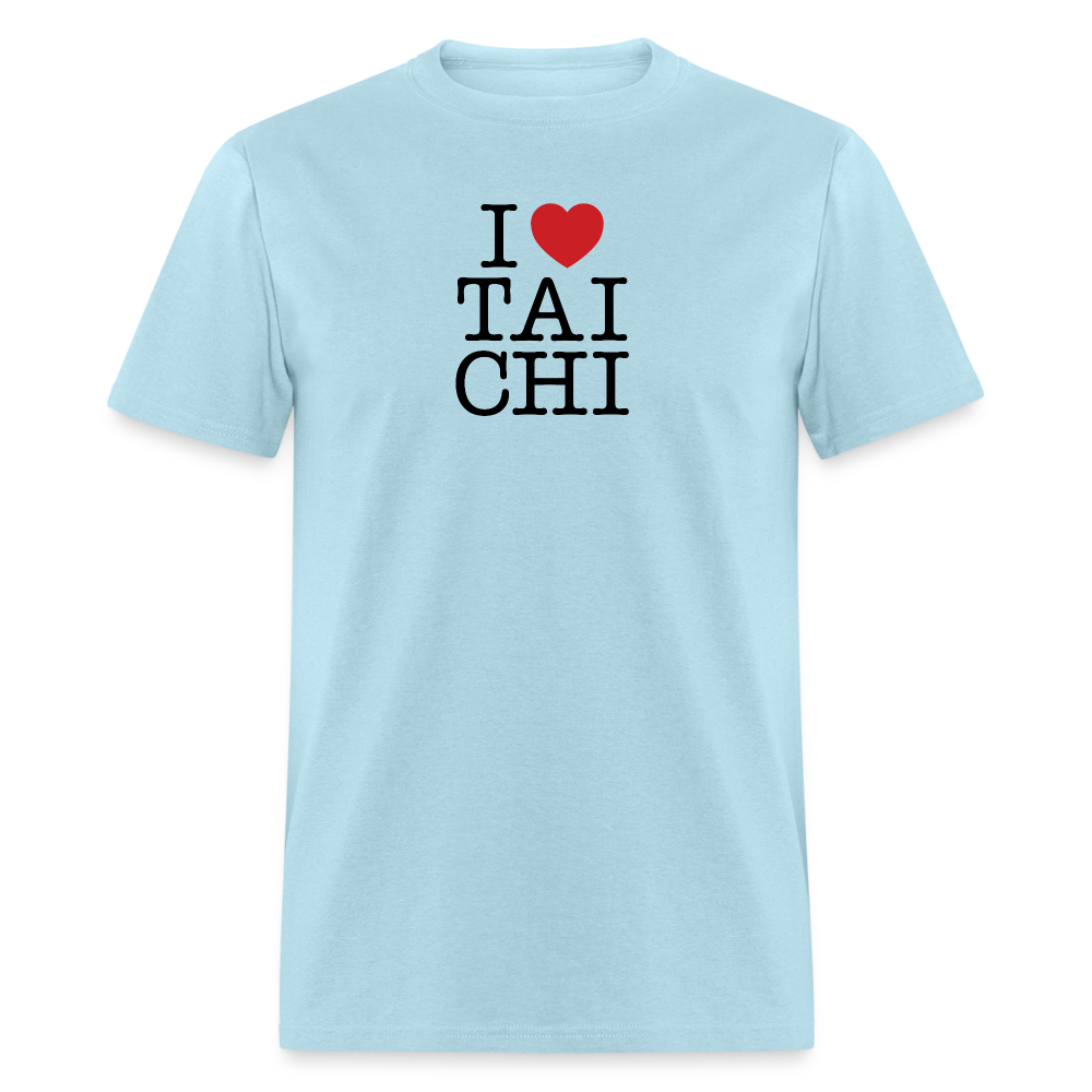 I Love Tai Chi Men's T-Shirt - powder blue