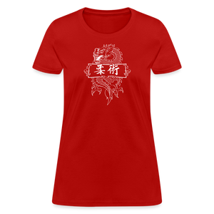 Dragon Jiu-Jitsu Women's T-Shirt - red