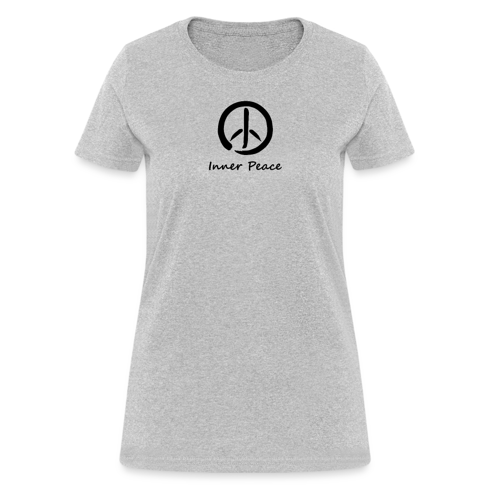 Inner Peace Women's T-Shirt - heather gray