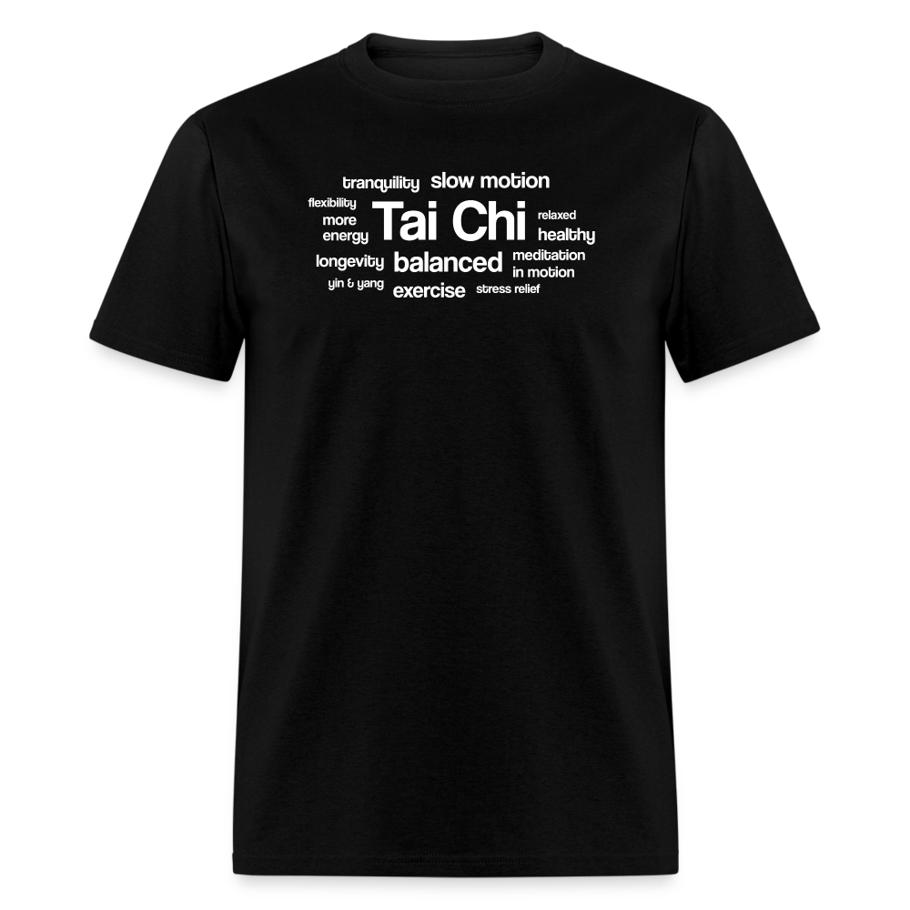 Tai Chi Health Benefits Men's T-Shirt - black