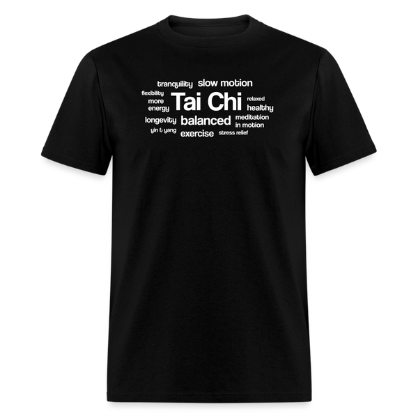 Tai Chi Health Benefits Men's T-Shirt - black