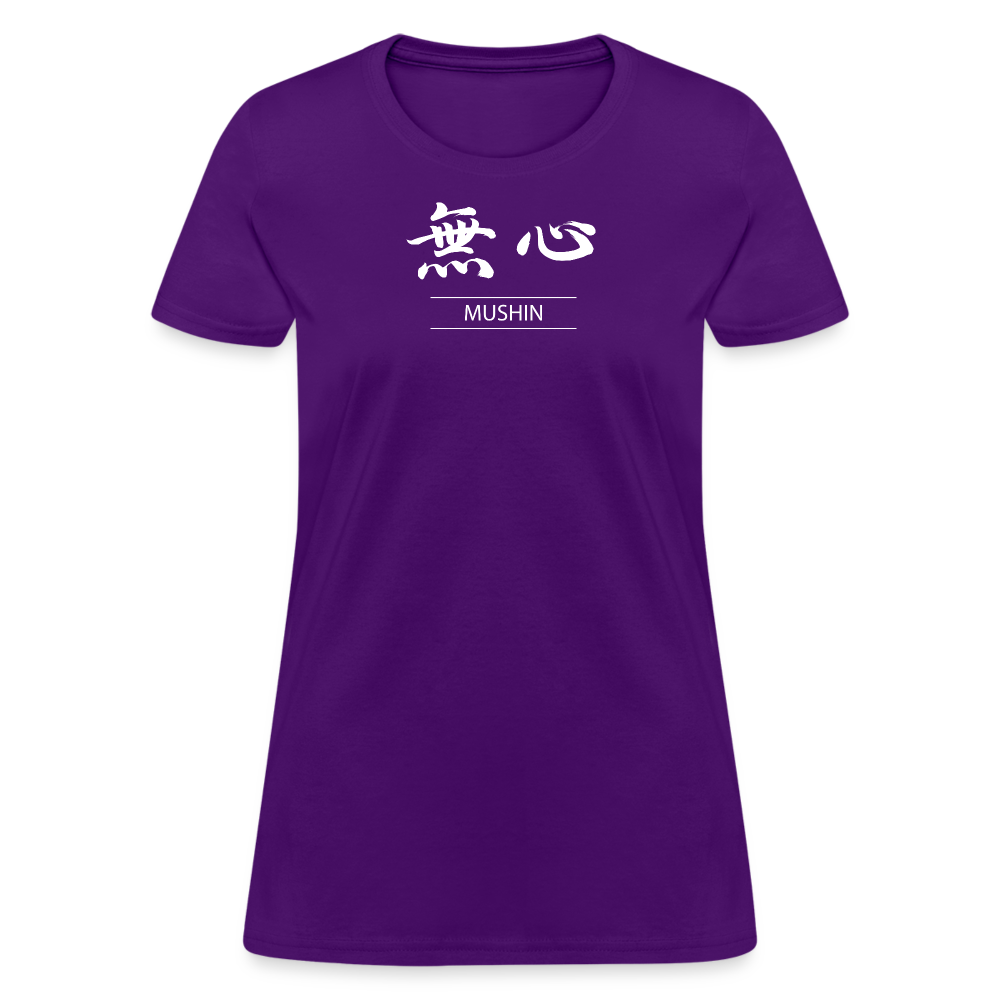 Mushin Kanji Women's T-Shirt - purple