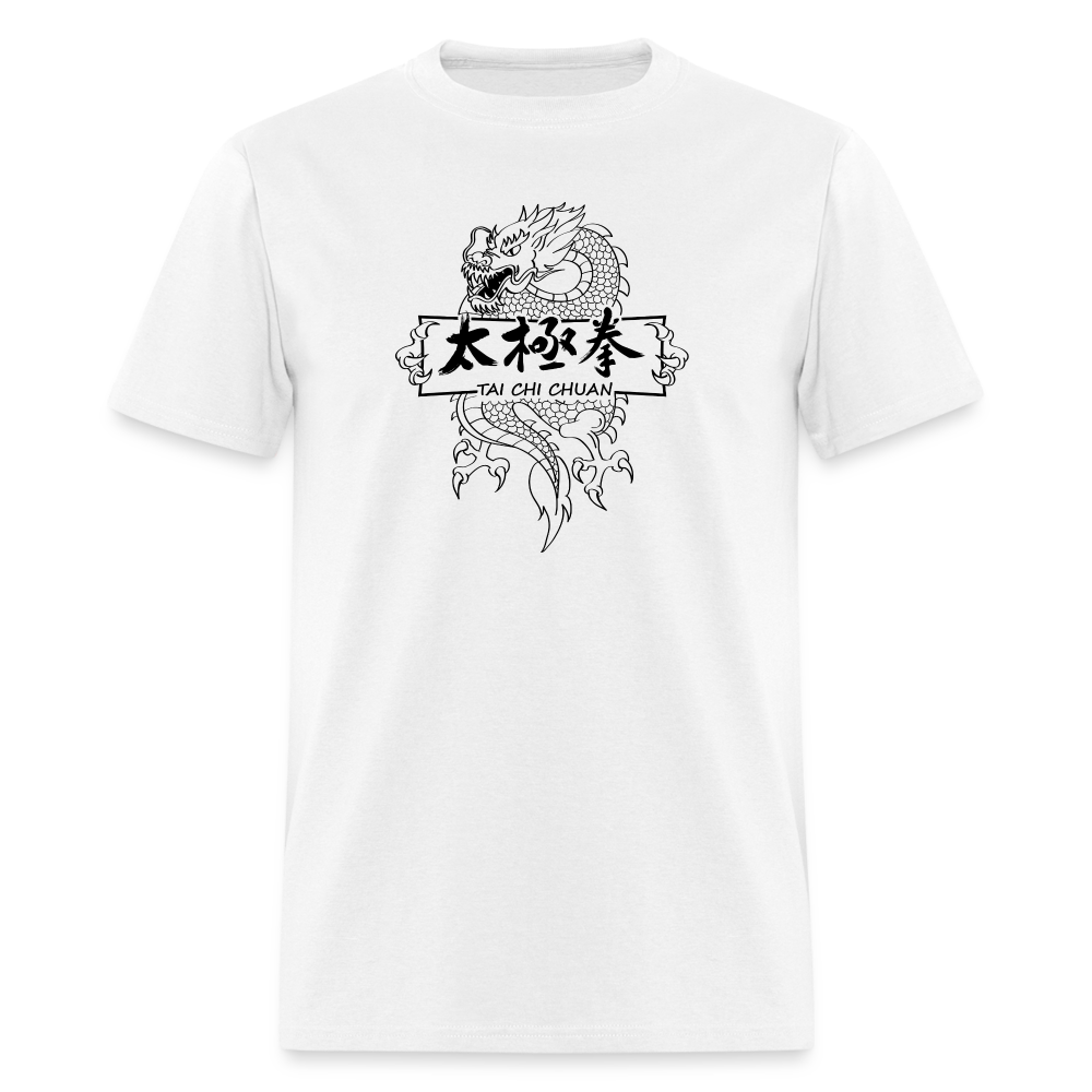 Dragon Tai Chi Chuan Men's T-Shirt - white