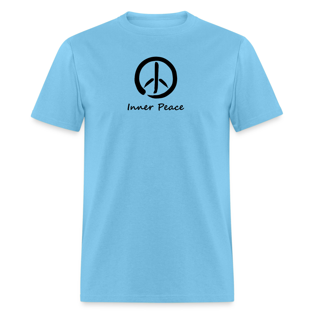 Inner Peace Men's T-Shirt - aquatic blue