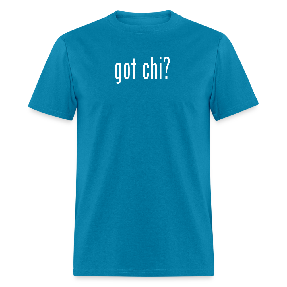 Got Chi? Men's T-Shirt - turquoise