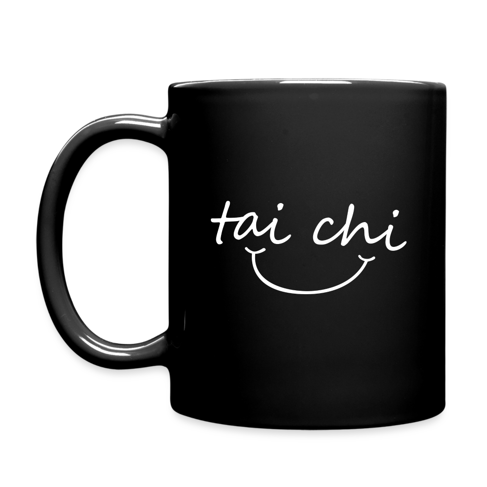 Tai Chi Smile Mug - black