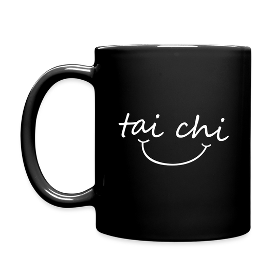 Tai Chi Smile Mug - black