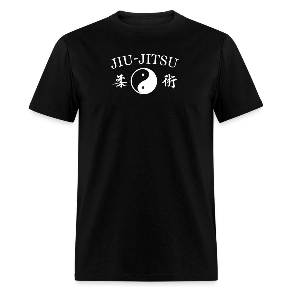 Jiu-Jitsu Yin and Yang Kanji Men's T-Shirt - black