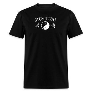 Jiu-Jitsu Yin and Yang Kanji Men's T-Shirt - black