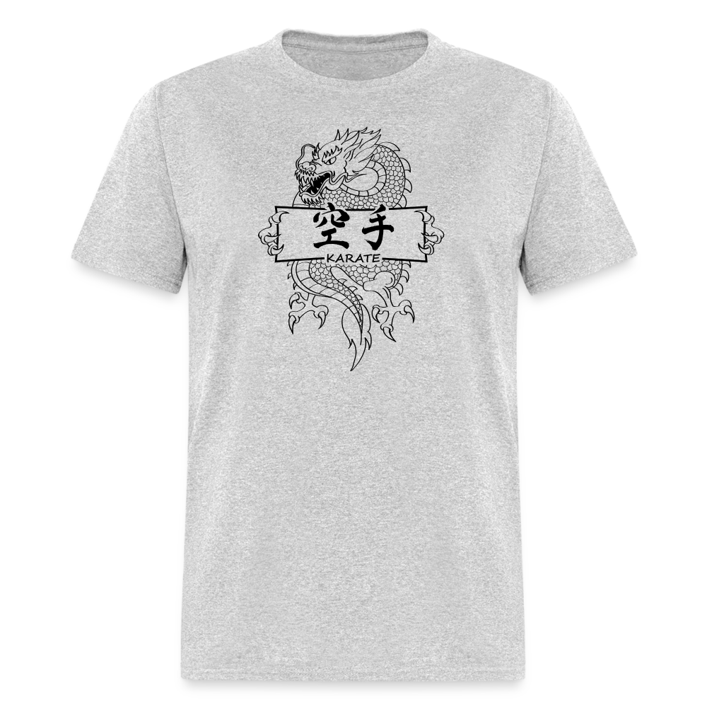 Dragon Karate Men's T-Shirt - heather gray