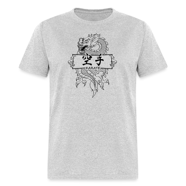 Dragon Karate Men's T-Shirt - heather gray