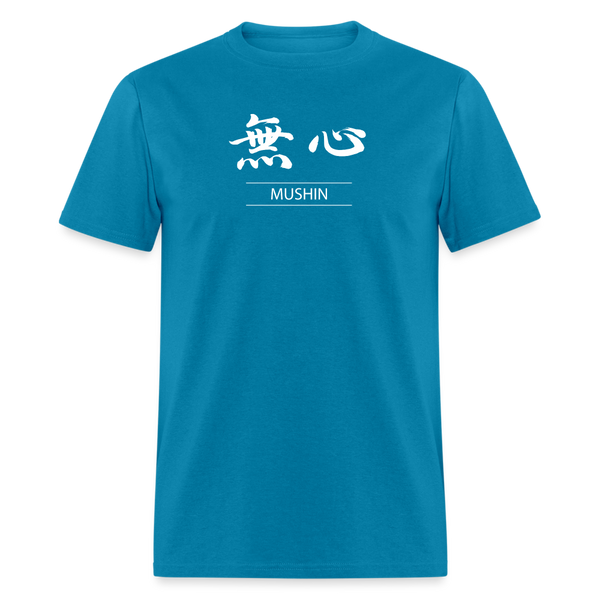 Mushin Kanji Men's T-Shirt - turquoise