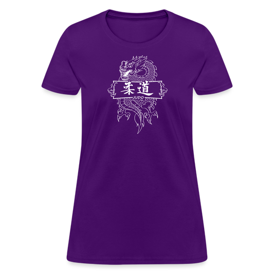 Dragon Judo Women's T-Shirt - purple