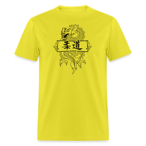 Dragon Judo Men's T-Shirt - yellow