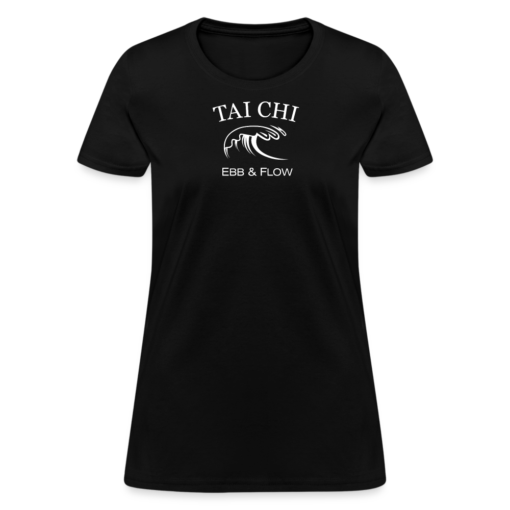 Tai Chi Ebb & Flow Women's T-Shirt - black