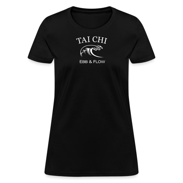 Tai Chi Ebb & Flow Women's T-Shirt - black