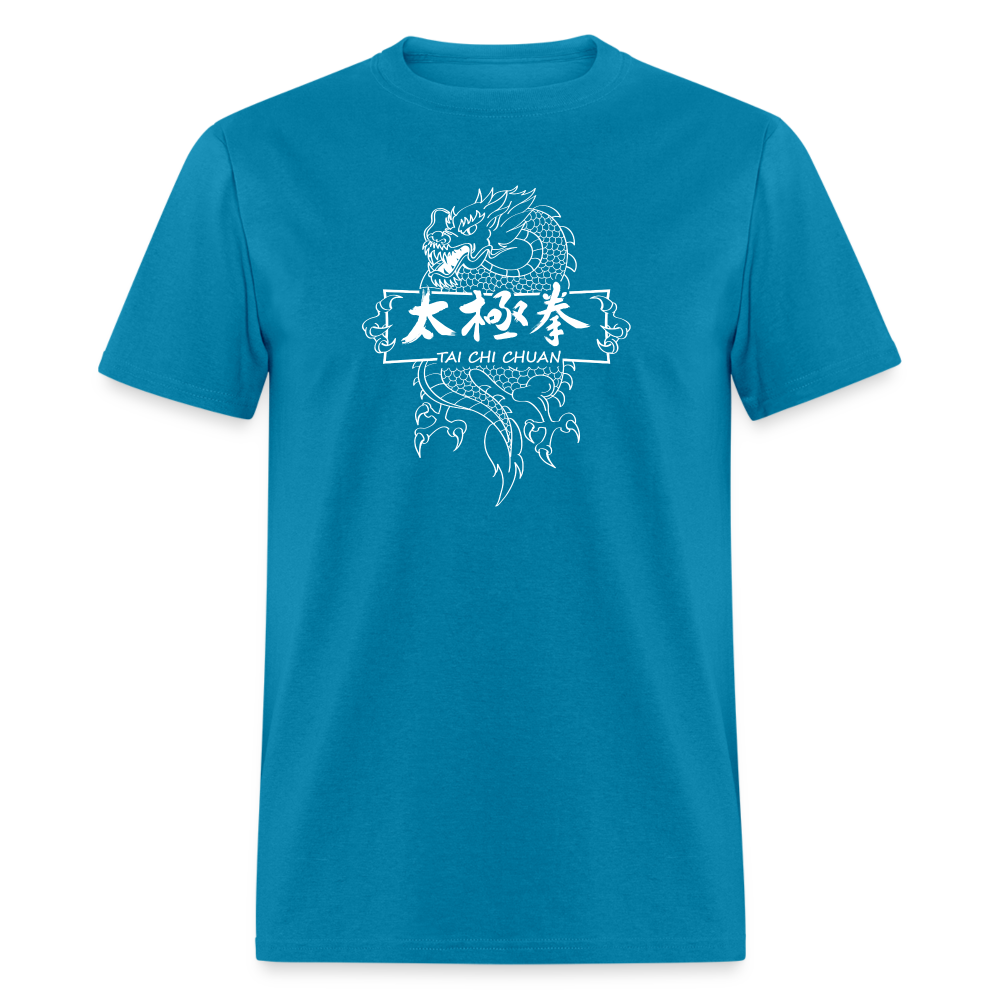 Dragon Tai Chi Chuan Men's T-Shirt - turquoise