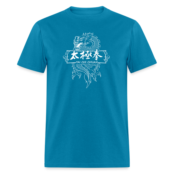 Dragon Tai Chi Chuan Men's T-Shirt - turquoise