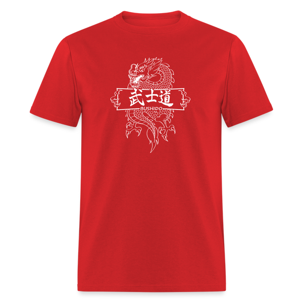 Dragon Bushido Men's T-Shirt - red