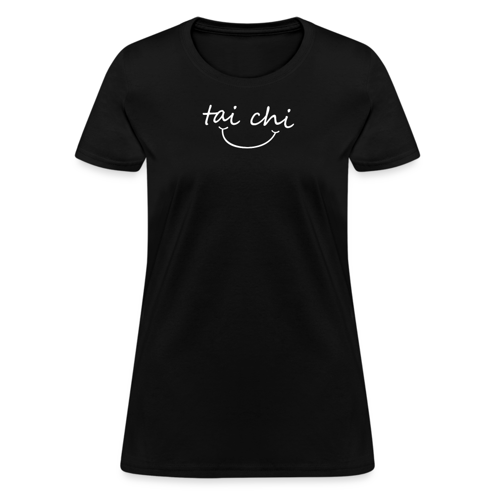 Tai Chi Smile Women's T-Shirt - black