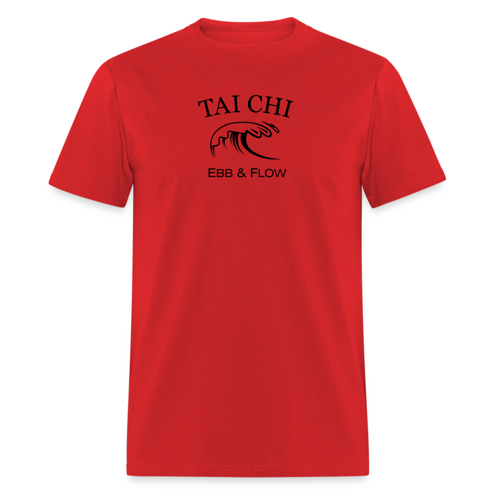 Tai Chi Ebb & Flow Men's T-Shirt - red