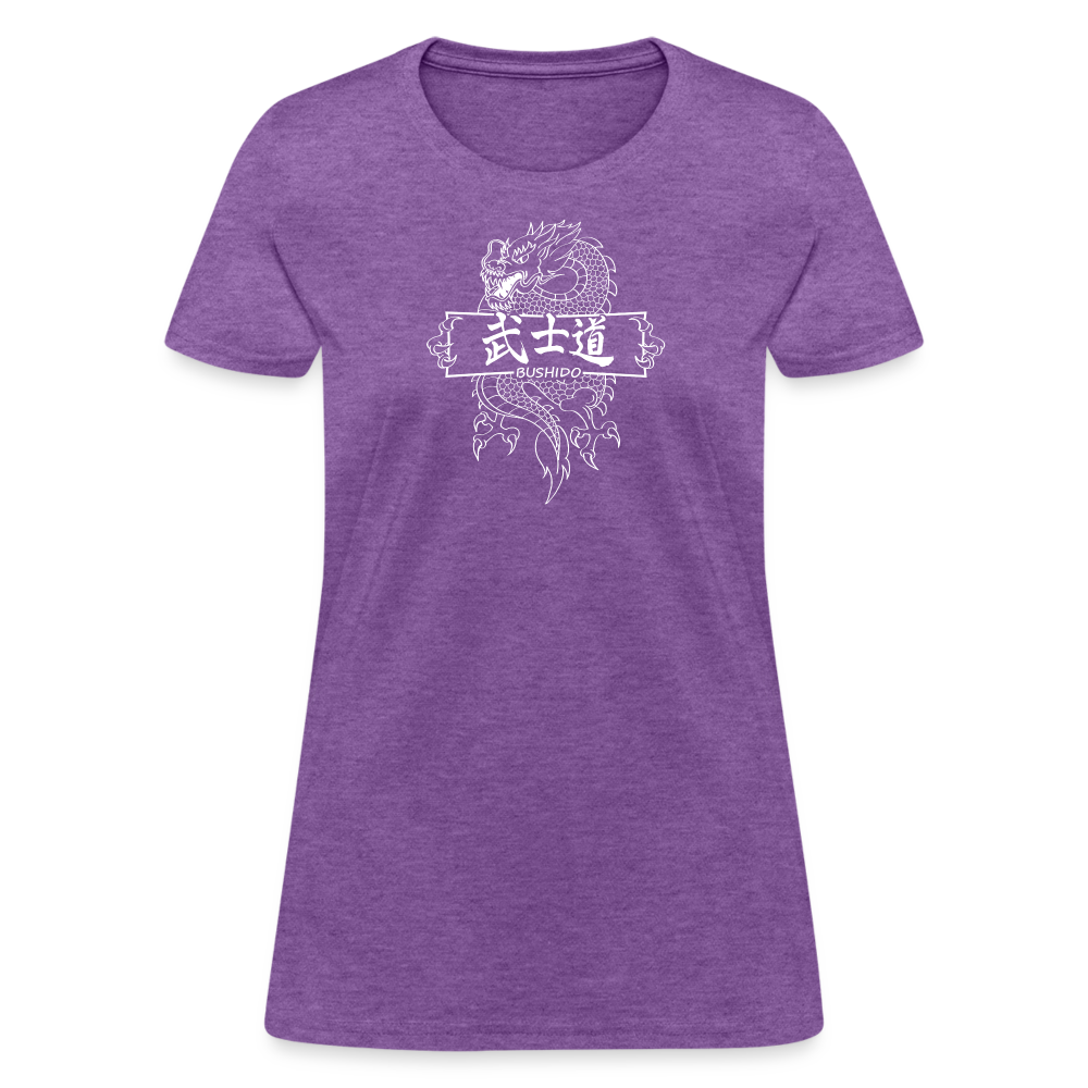 Dragon Bushido Women's T-Shirt - purple heather