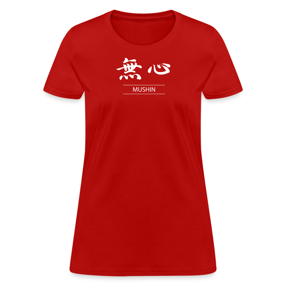 Mushin Kanji Women's T-Shirt - red