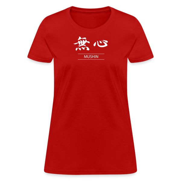 Mushin Kanji Women's T-Shirt - red