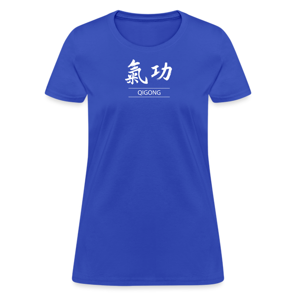 Qigong Kanji Women's T-Shirt - royal blue