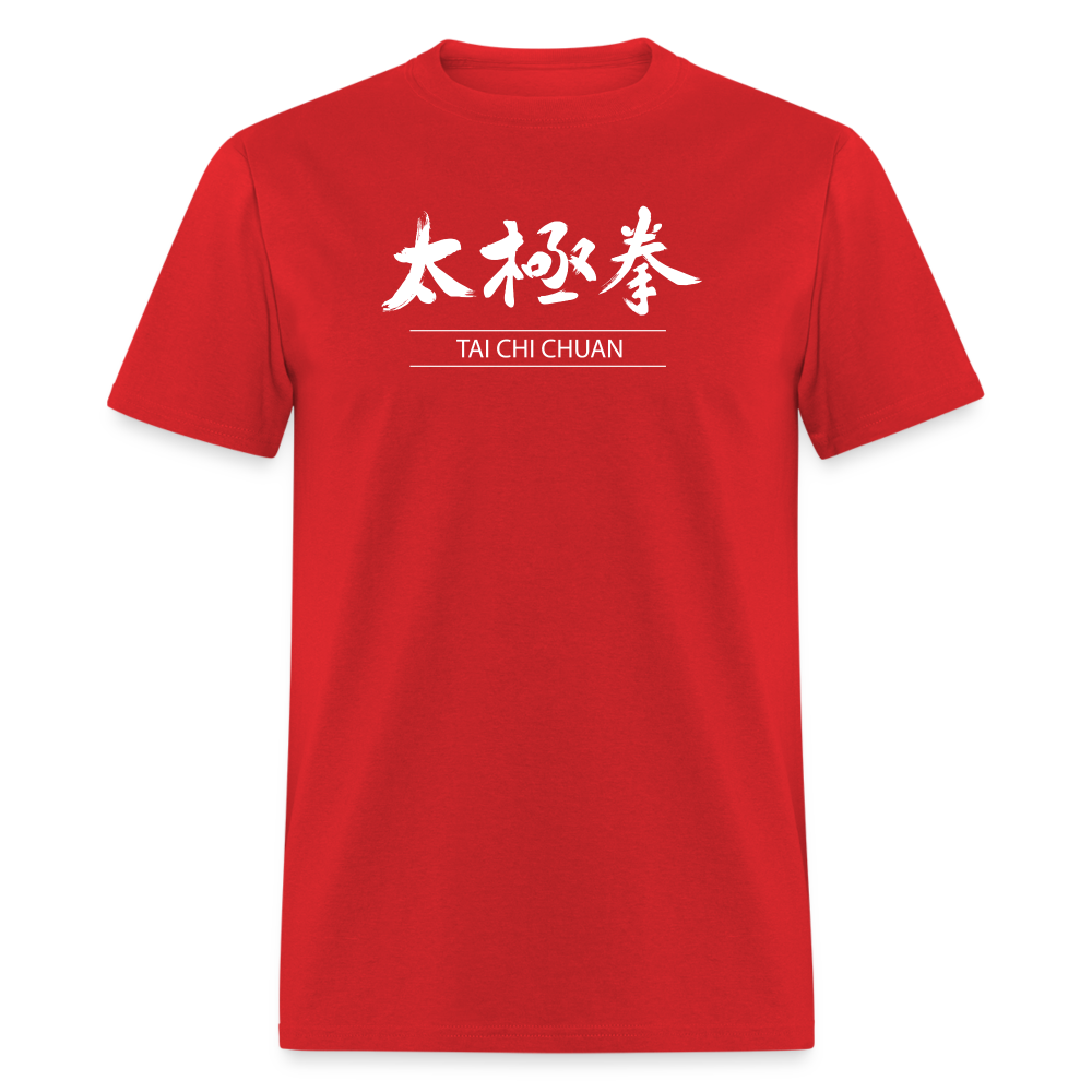 Tai Chi Chuan Kanji Men's T-Shirt - red