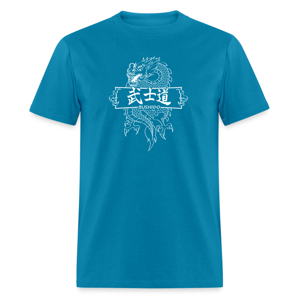 Dragon Bushido Men's T-Shirt - turquoise