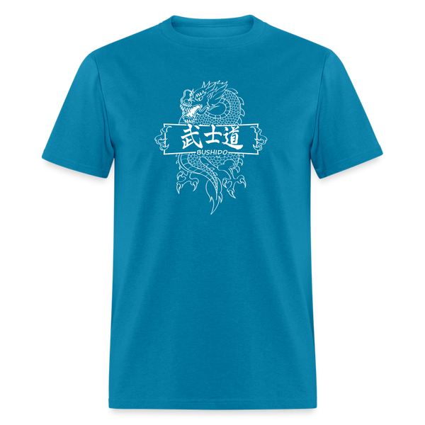 Dragon Bushido Men's T-Shirt - turquoise