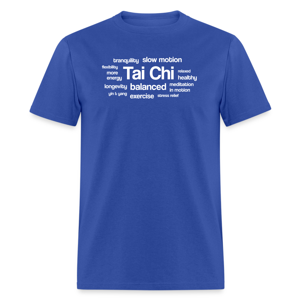 Tai Chi Health Benefits Men's T-Shirt - royal blue