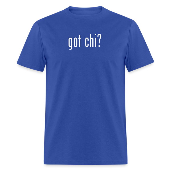 Got Chi? Men's T-Shirt - royal blue