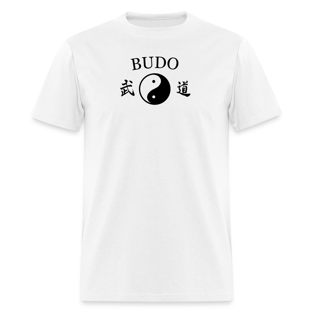 Budo Yin and Yang Men's T-Shirt - white